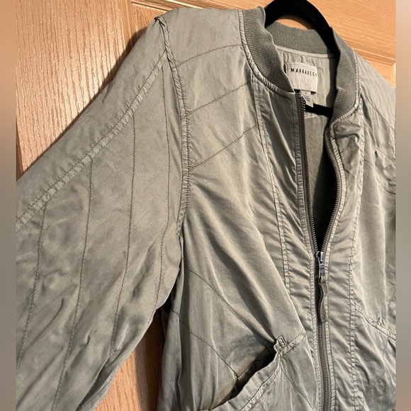 Anthropologie Marrakech Full Zip Andi Bomber Jacket - Picture 5 of 14